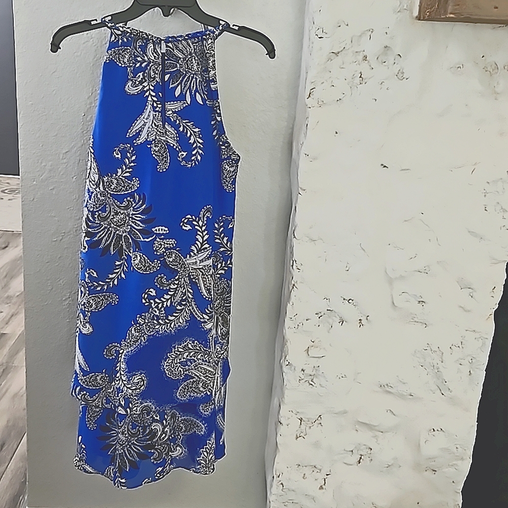 SLNY sleeveless paisley print dress - Picture 2 of 8